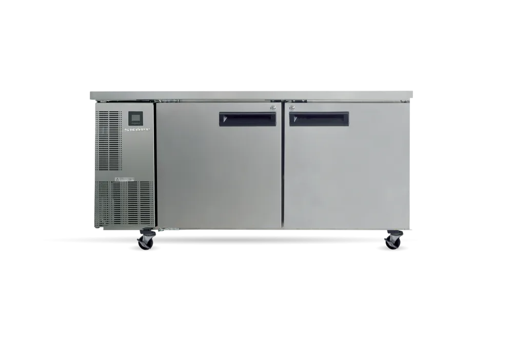 Skope PG500HFr Pegasus 2 Solid Door 2 1 Underbench Gn Remote Freezer - 1750 x 828 x 771mm
