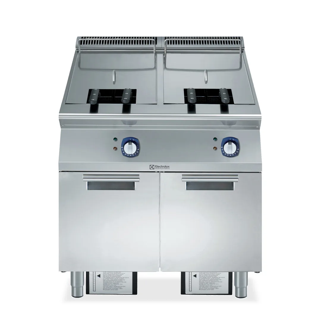 Electrolux Professional 391338 Modular Cooking Range Line 900Xp Two Wells Electric Fryer 23 Liter - 970 x 810 x 980mm