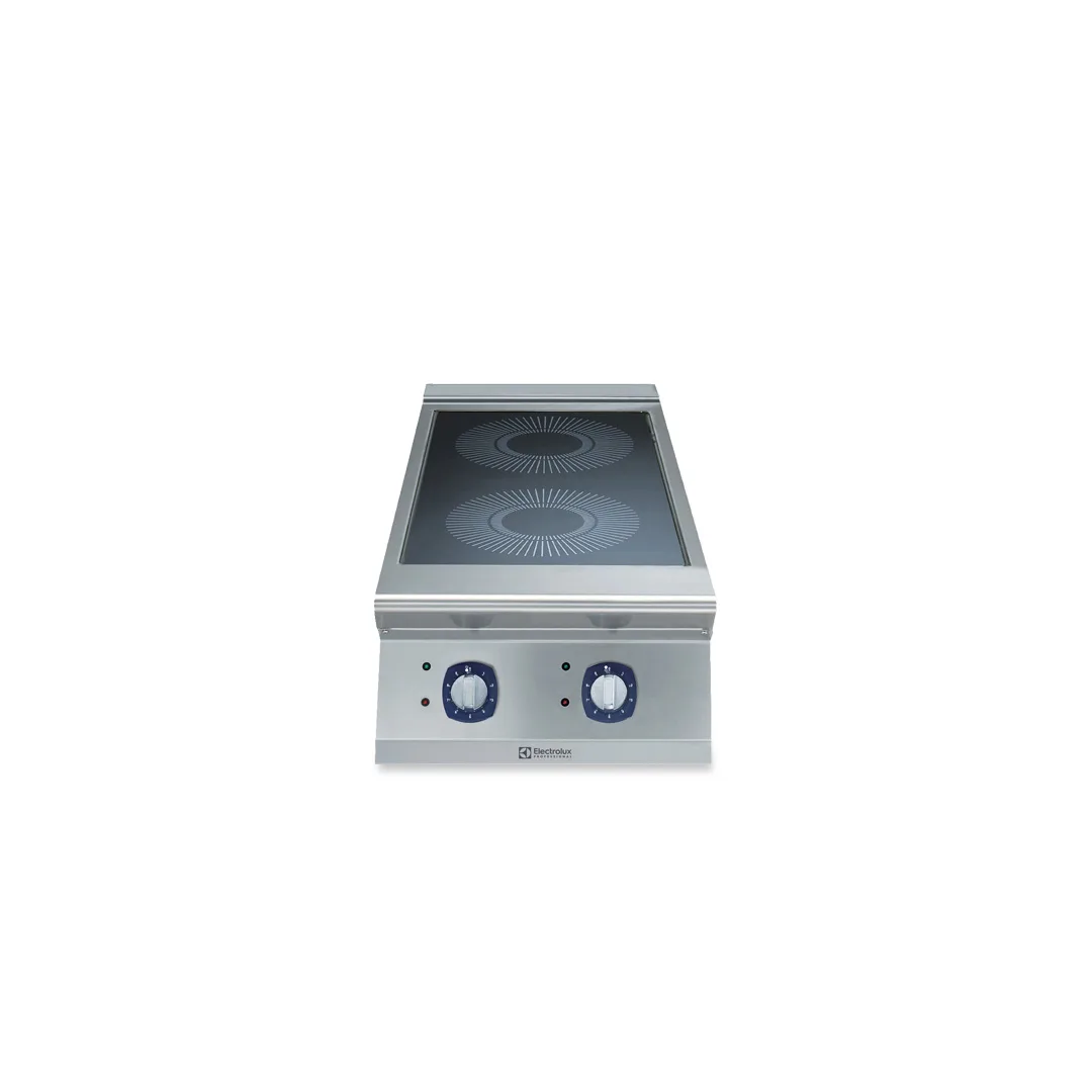 Electrolux Professional 391277 Modular Cooking Range Line 900Xp 2 Zone Electric Induction Cooking Top - 410 x 970 x 420mm