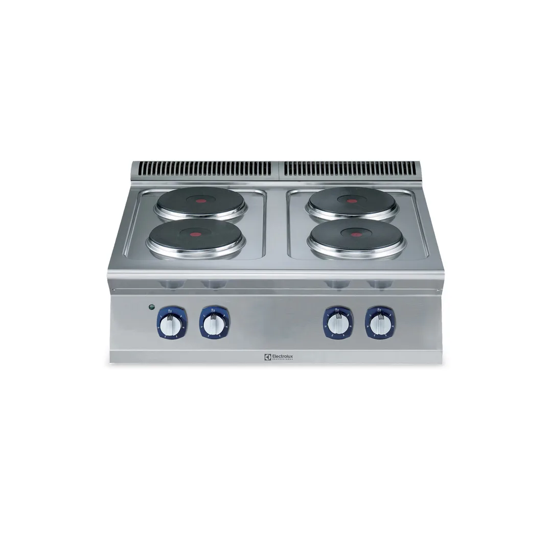 Electrolux Professional 371015 Modular Cooking Range Line 700Xp 4 Hot Plates Electric Boiling Top Range - 770 x 810 x 420mm