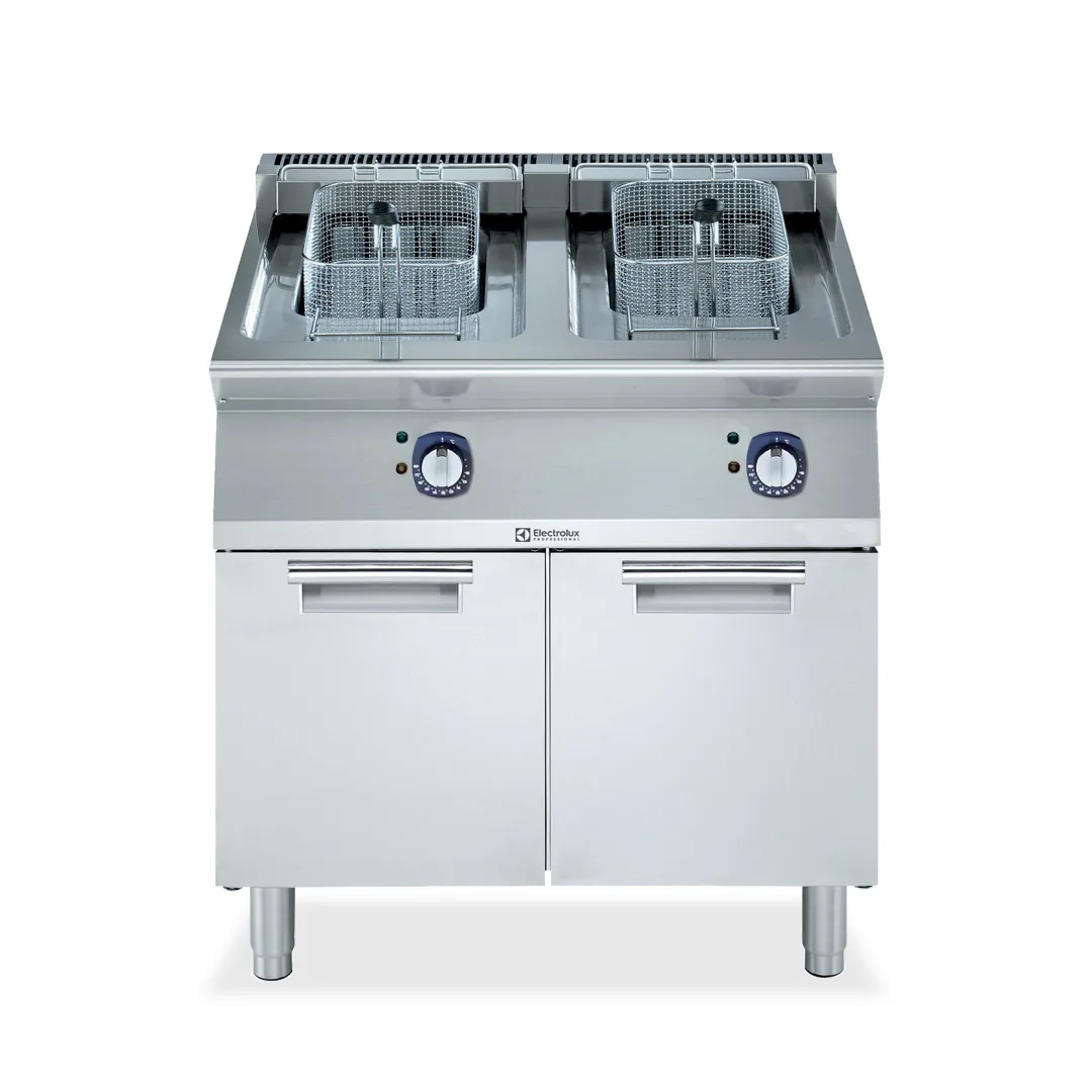 Electrolux Professional 371085 Modular Cooking Range Line 700Xp Two Wells Freestanding Electric Fryer 14 Liter - 770 x 810 x 1030mm
