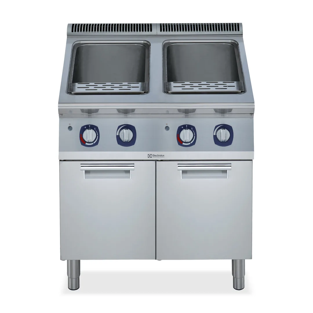 Electrolux Professional 391411 Modular Cooking Range Line 900Xp Gas Pasta Cooker 2 Wells 40 Litres - 970 x 810 x 980mm