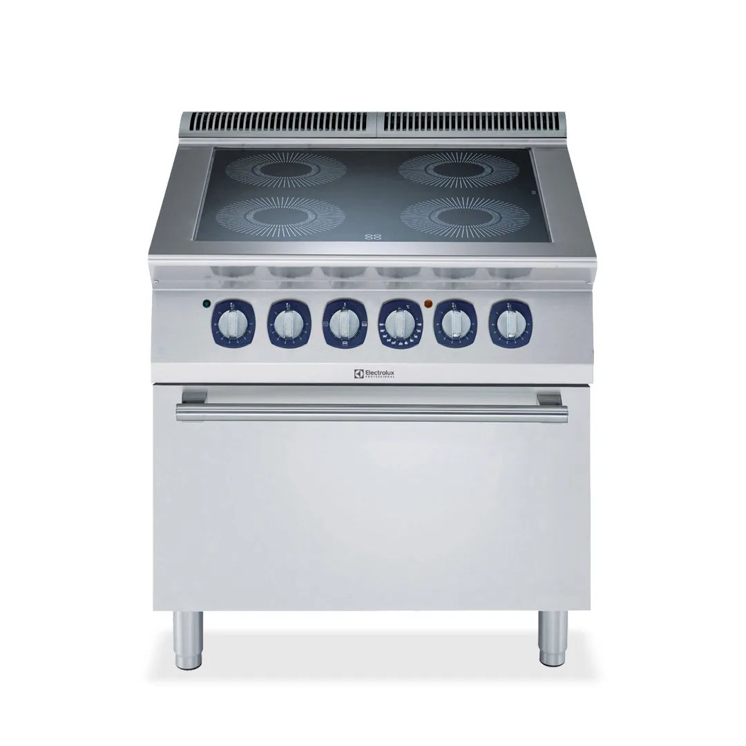 Electrolux Professional 371026 Modular Cooking Range Line 700Xp 4 Zone Electric Infrared Cooking Top Range On Electric Oven - 730 x 810 x 850mm