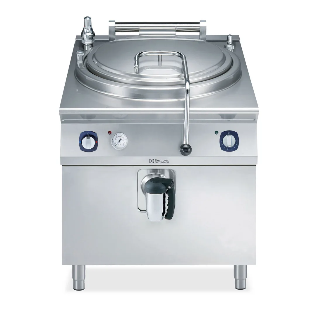 Electrolux Professional 391119 Modular Cooking Range Line 900Xp Electric Cylindrical Boiling Pan 100Lt Automatic Refill - 1070 x 820 x 1140mm