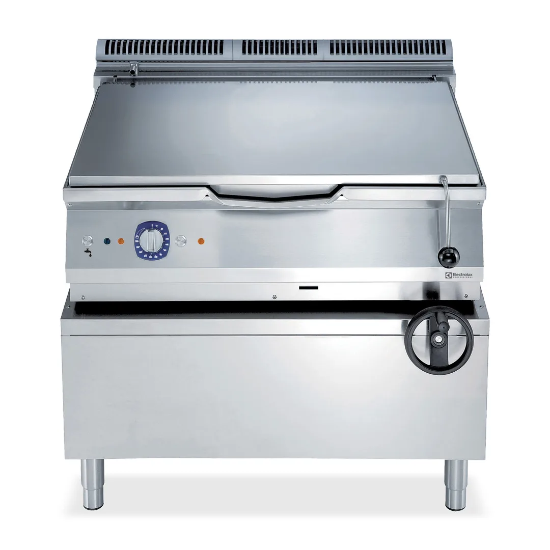 Electrolux Professional 391423 Modular Cooking Range Line 900Xp Gas Bratt Pan 80Lt With Duplex Bottom - 900 x 800 x 860mm