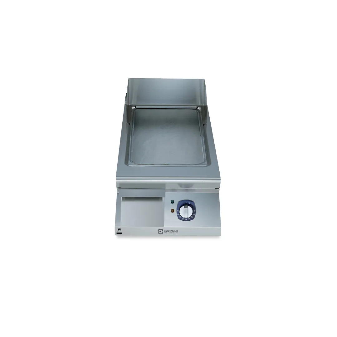 Electrolux Professional 391357 Modular Cooking Range Line 900Xp 400Mm Electric Fry Top Smooth Brushed Chrome Plate - 400 x 900 x 250mm
