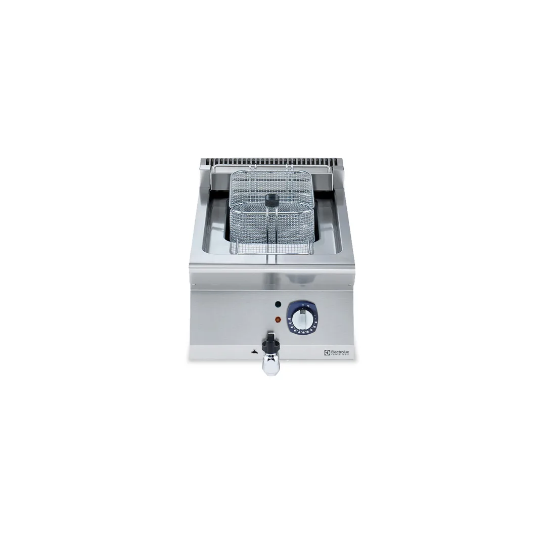 Electrolux Professional 371079 Modular Cooking Range Line 700Xp One Well Electric Fryer Top 12 Liter - 410 x 770 x 430mm