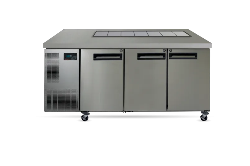 Skope PG400 Prepr Pegasus 3 Solid Door 1 1 Preparation Gn Remote Fridge - 1649 x 700 x 751mm