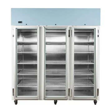 Nuline Refrigeration NLM 1614/3 Nlm 1614 3 3 E Glass Door Top Mount Laboratory Fridge With Digital Control - 1880 x 700 x 2100mm