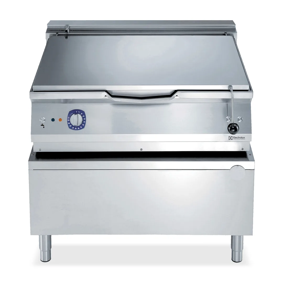Electrolux Professional 391421 Modular Cooking Range Line 900Xp Electric Bratt Pan 100Lt With Duomat Bottom Auto Tilting - 970 x 1020 x 980mm