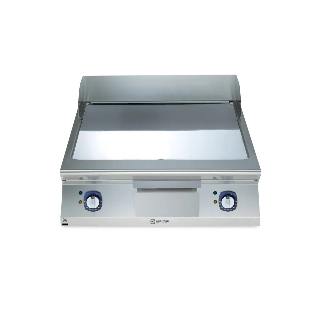 Electrolux Professional 391073 Modular Cooking Range Line 900Xp Full Module Electric Fry Top Smooth Polished Chrome Plate - 960 x 810 x 460mm