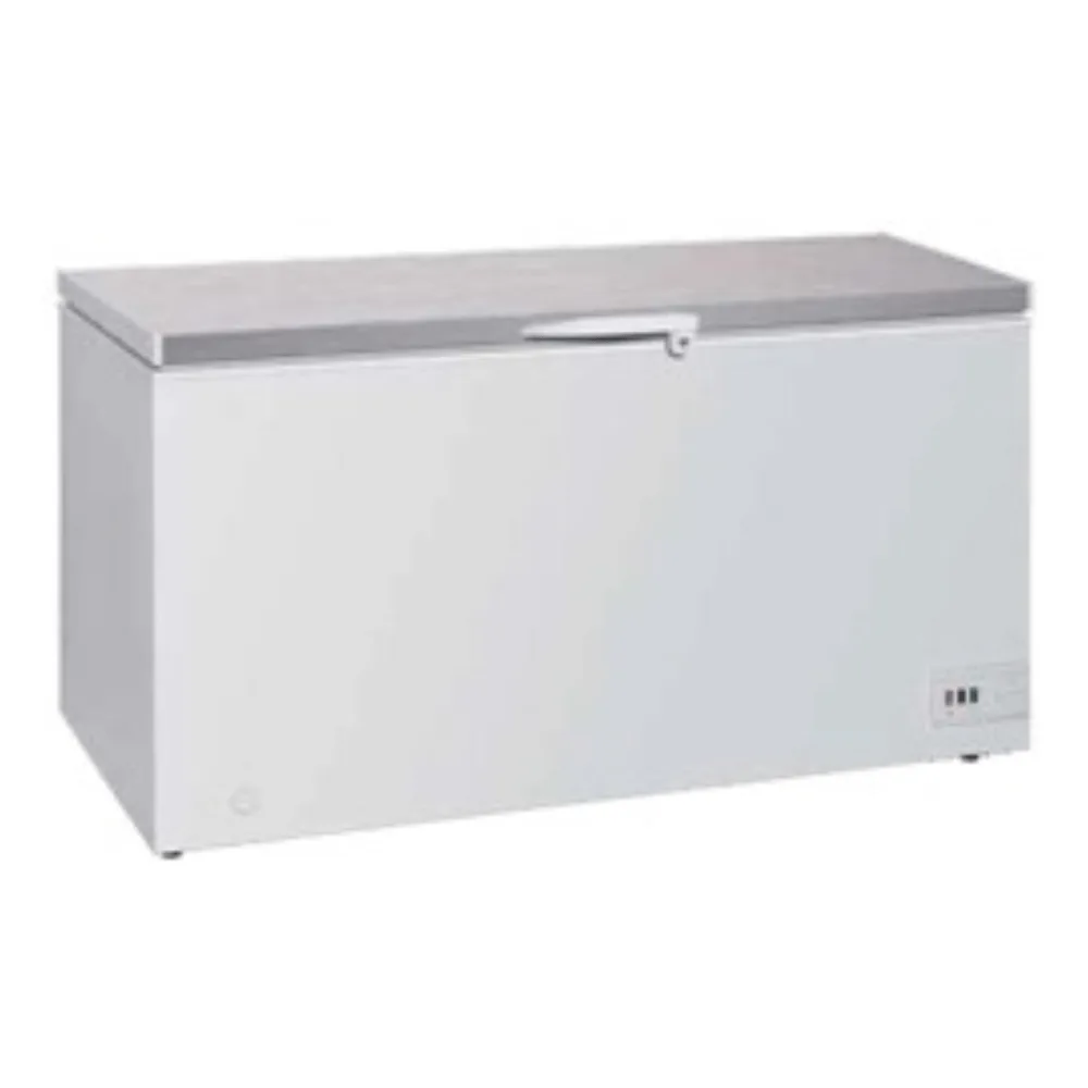 Exquisite ESS650H Stainless Steel Top Storage Chest Freezer 650 Litres with Baskets
