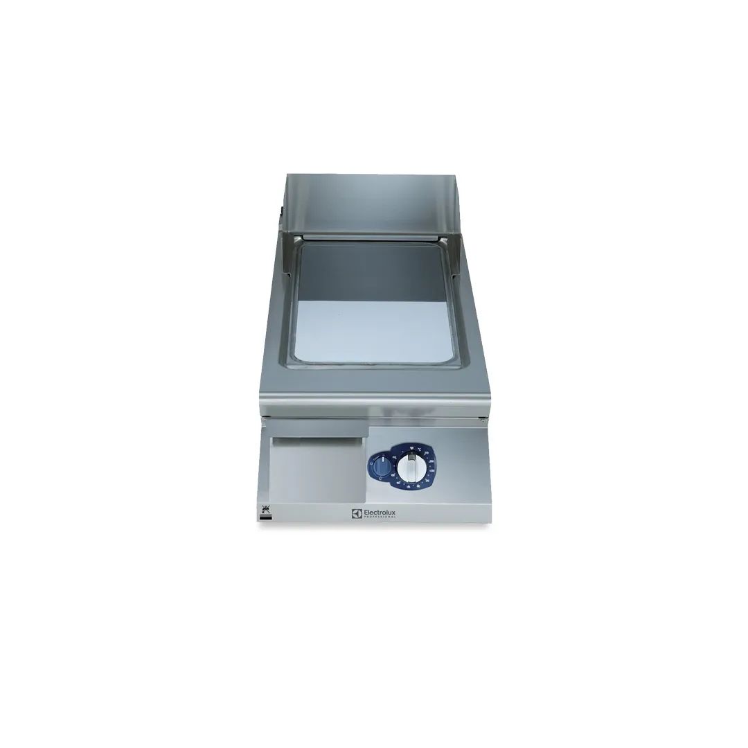 Electrolux Professional 391053 Modular Cooking Range Line 900Xp Half Module Gas Fry Top Smooth Polished Chrome Plate - 410 x 970 x 480mm