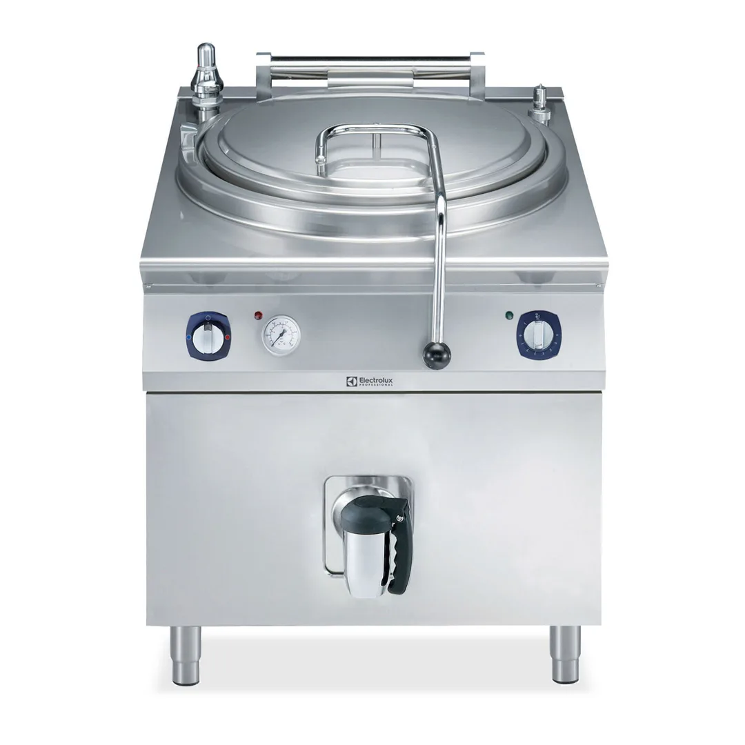 Electrolux Professional 391121 Modular Cooking Range Line 900Xp Electric Cylindrical Boiling Pan 150Lt Automatic Refill - 1090 x 830 x 1080mm