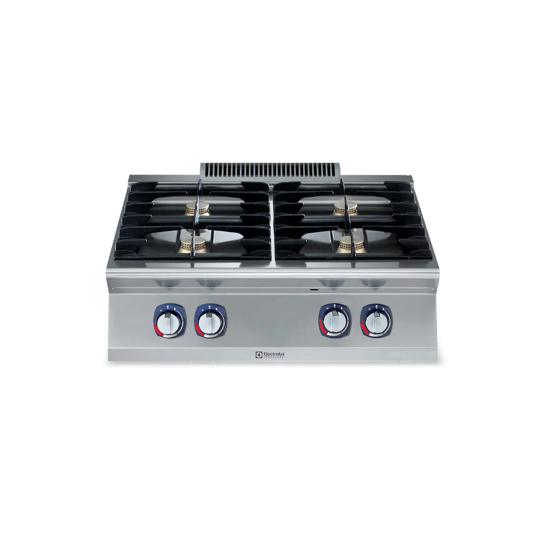 Electrolux Professional 371167 Modular Cooking Range Line 700Xp 4 Burner Gas Boiling Top - 800 x 700 x 250mm