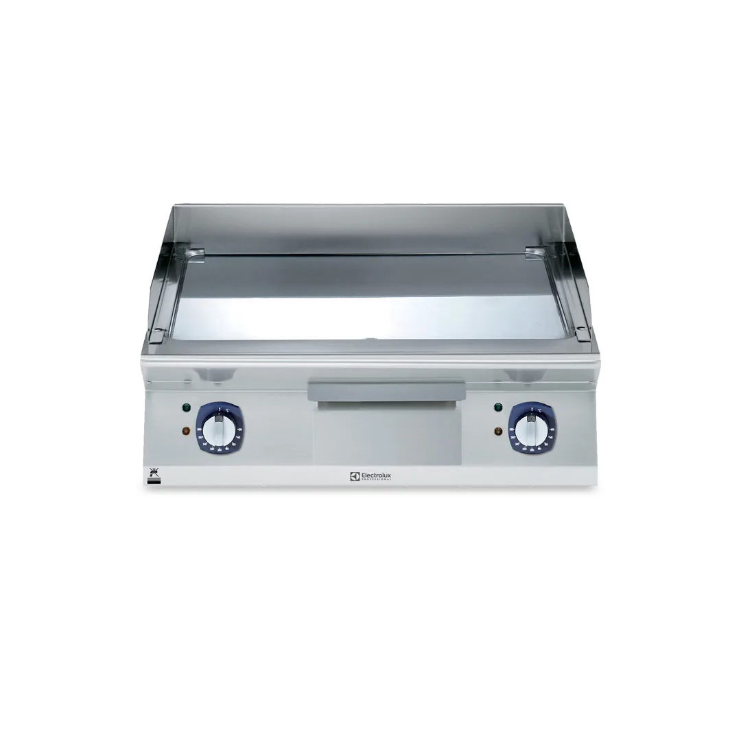 Electrolux Professional 371194 Modular Cooking Range Line 700Xp 800Mm Electric Fry Top Smooth Polished Chrome Plate - 770 x 810 x 420mm