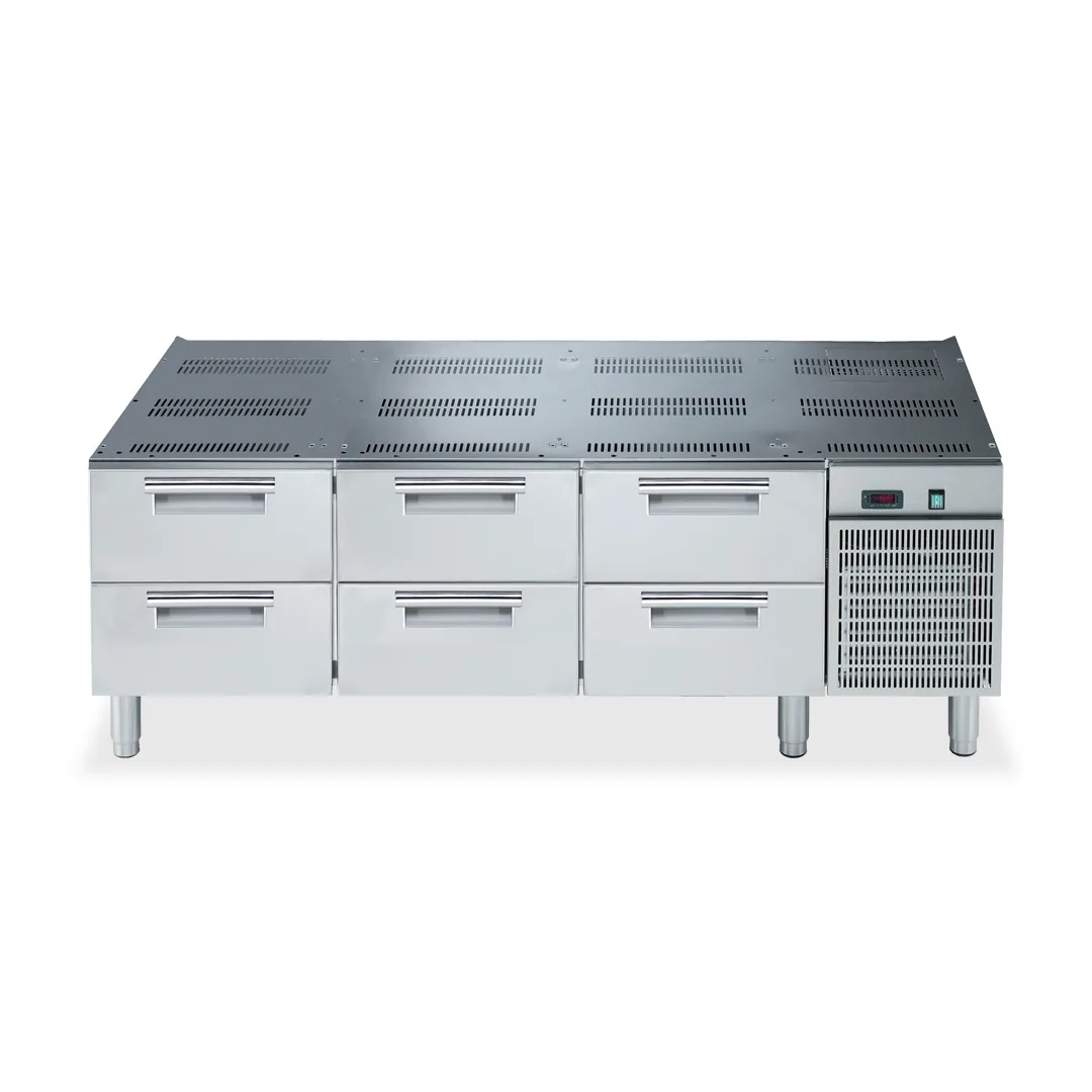 Electrolux Professional 371296 Modular Cooking Range Line 700Xp 6 Drawer Refrigerated Base - 810 x 1650 x 680mm