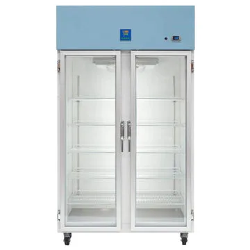 Nuline Refrigeration NLMi1000/2 2 E Glass Door Top Mount Refrigerated Incubator With Digital Microprocessor Control - 1200 x 700 x 2100mm