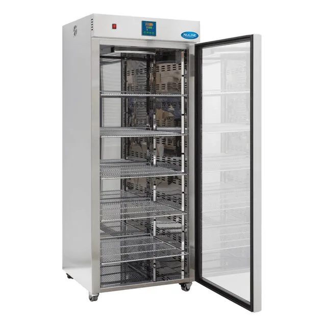 Nuline Refrigeration FW650 1 Glass Door Upright Fluid Warmer Fan Forced Laboratory Equipment With Microprocessor Control - 750 x 700 x 1865mm