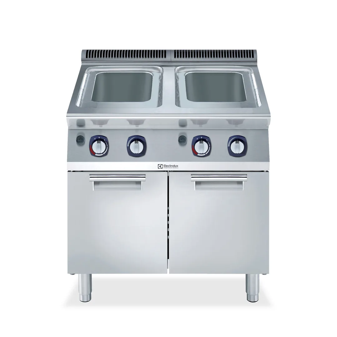 Electrolux Professional 371351 Modular Cooking Range Line 700Xp Freestanding Gas Pasta Cooker 2 Wells 24 5 Litres - 770 x 810 x 1030mm