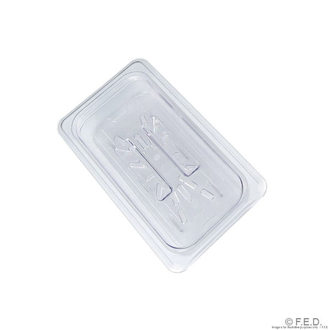 Poly Fighter JW-P16DHH - 1/6 Gastronorm Pan Poly Lid